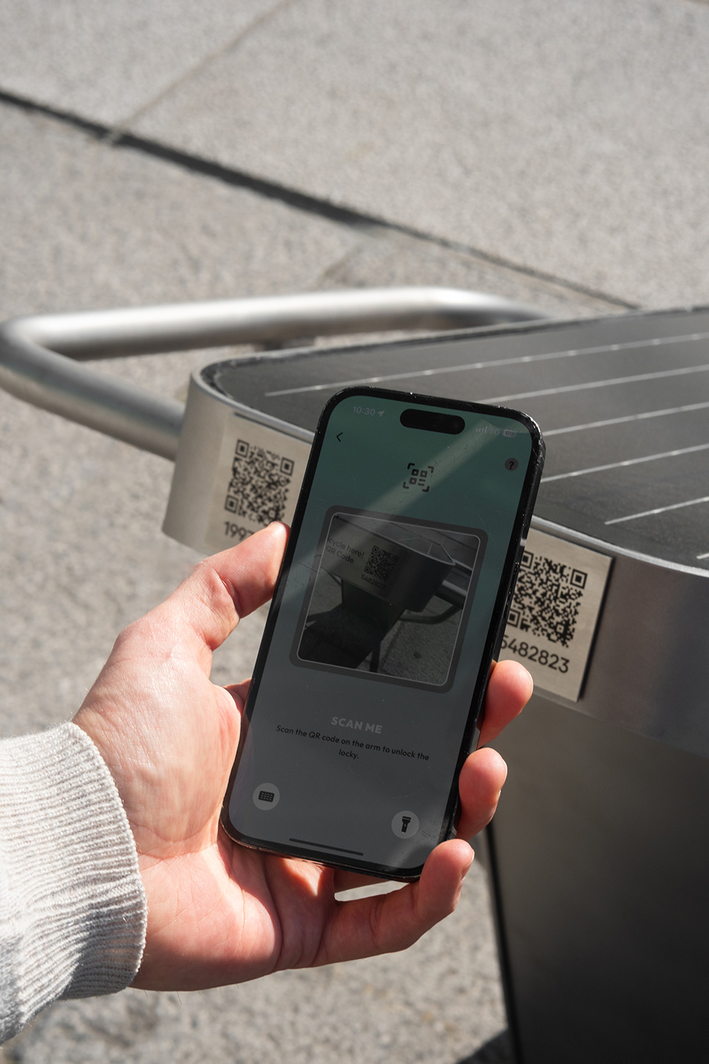 1. Scannez le QR Code.